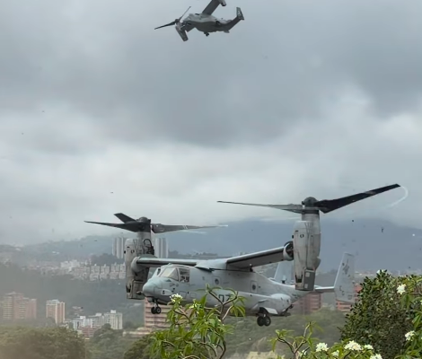 Un ejercicio de respuesta militar estadounidense en Caracas activa los protocolos de seguridad diplomática