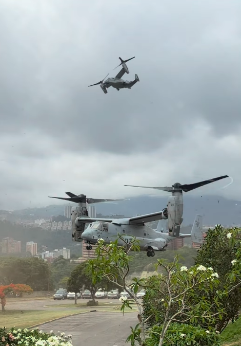 Un ejercicio de respuesta militar estadounidense en Caracas activa los protocolos de seguridad diplomática
