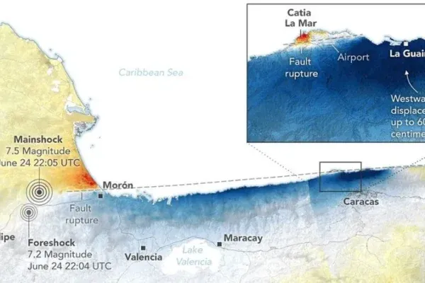 Mapa NASA
