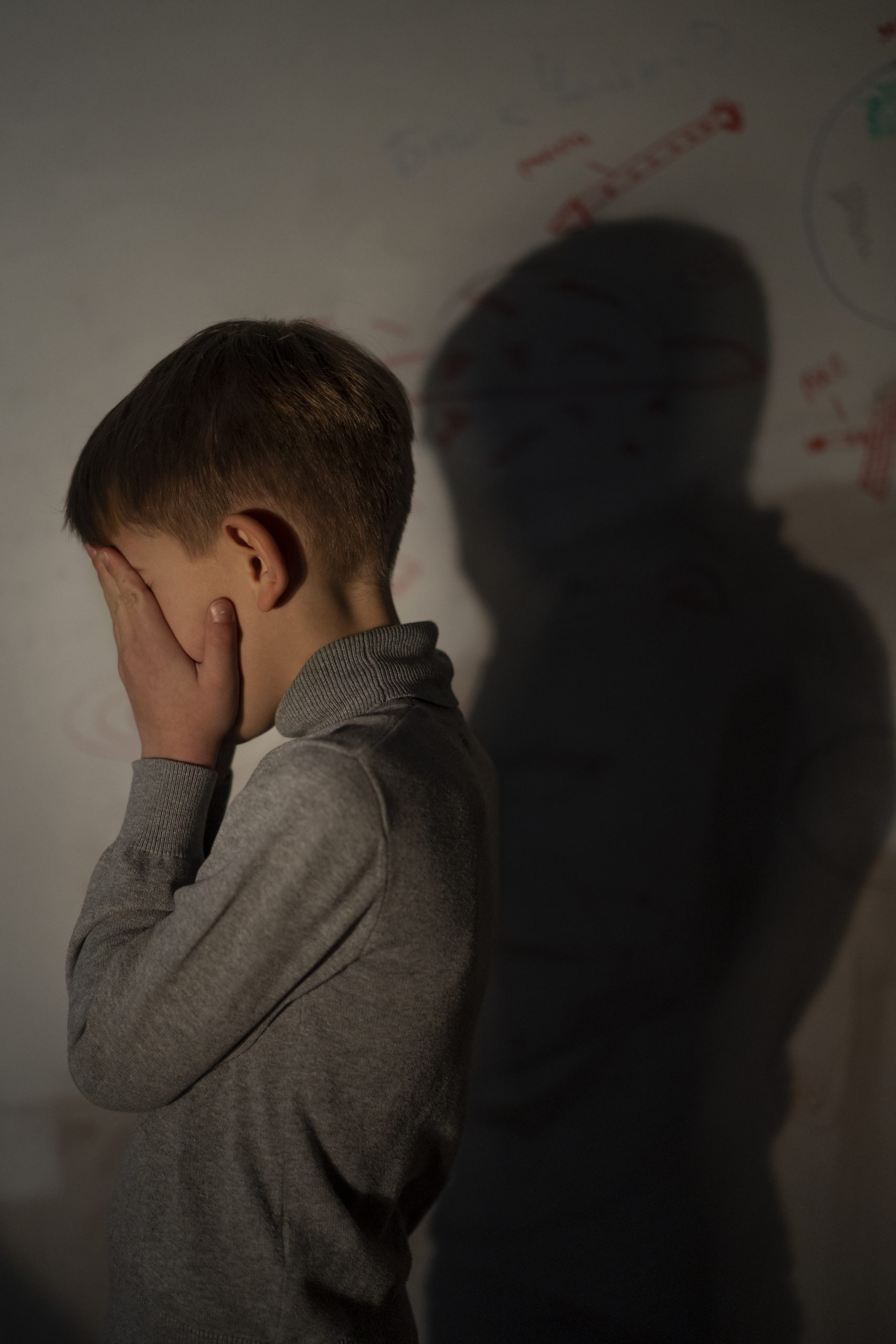 Imagen no explícita del maltrato infantil