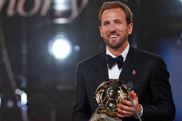 Harry Kane conquista su primer Balón de Oro